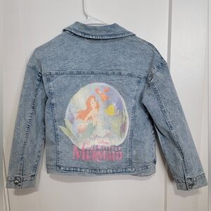 Disney The Little Mermaid Kids Denim Jacket